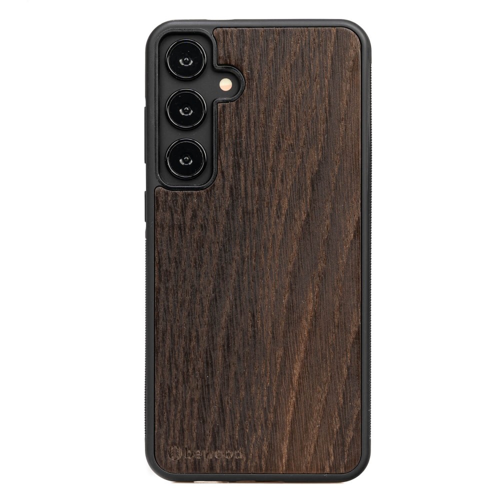 Drewniane Etui Bewood do Samsung Galaxy S24 FE 5G DĄB WĘDZONY