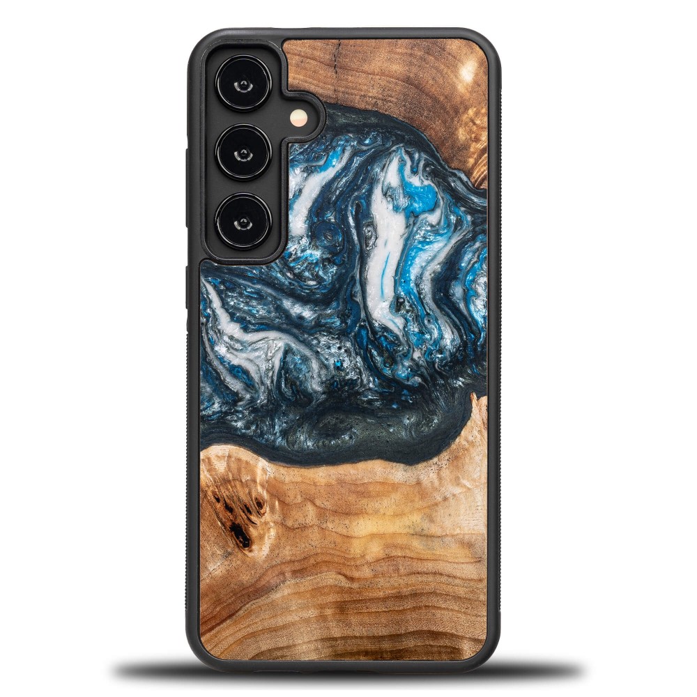 Bewood Resin Case for Samsung Galaxy S24 FE - Planets - Earth