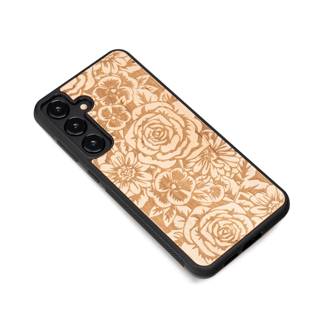 Samsung Galaxy A35 5G Roses Anigre Bewood Wood Case