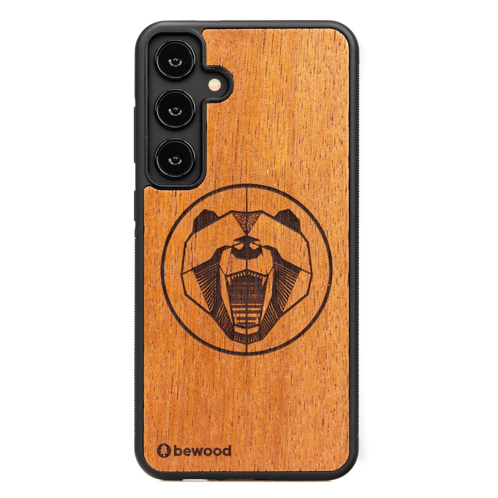 Samsung Galaxy A35 5G Bear Merbau Bewood Wood Case