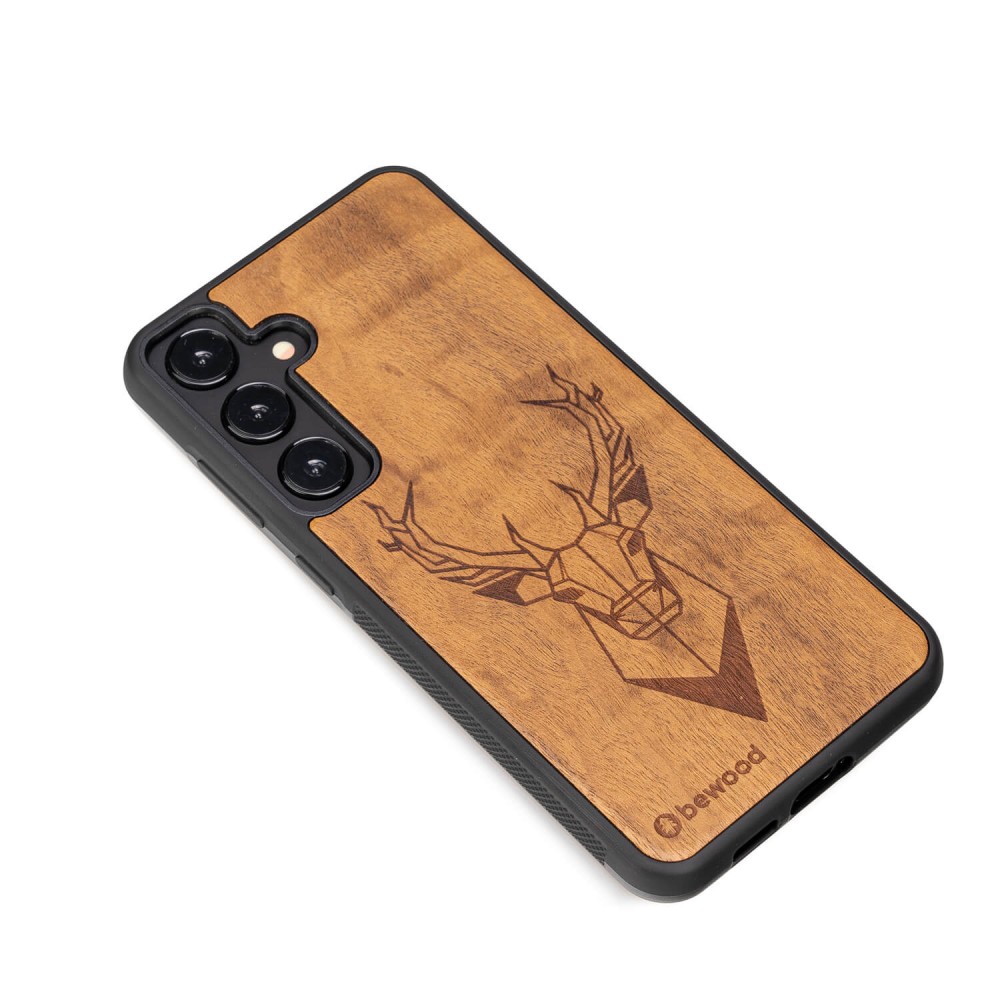 Samsung Galaxy A35 5G Deer Imbuia Bewood Wood Case