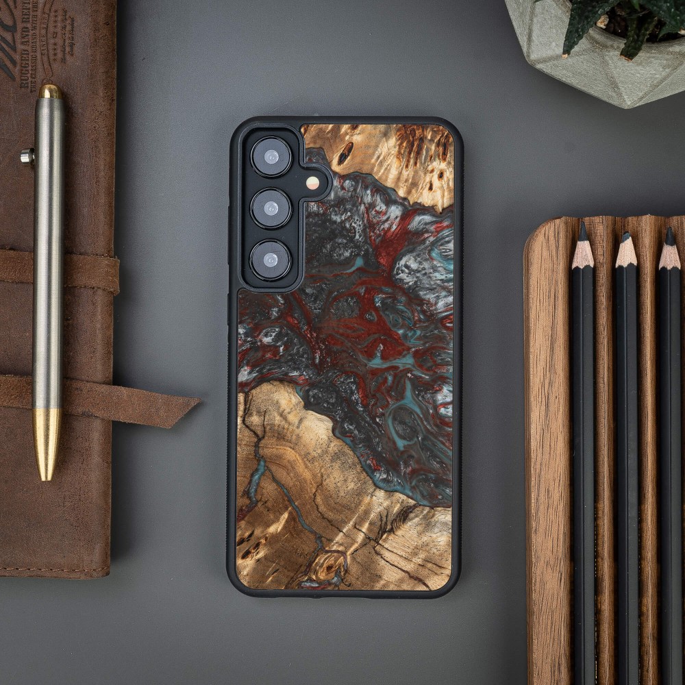 Bewood Resin Case for Samsung Galaxy A35 5G - Planets - Pluto