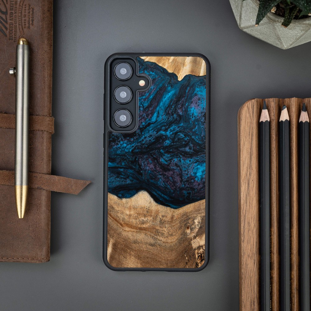 Bewood Resin Case for Samsung Galaxy A35 5G - Planets - Neptune