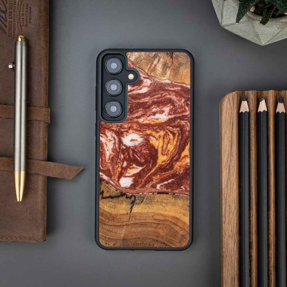 Etui Bewood Unique do Samsung Galaxy A35 5G - Planets - Mars