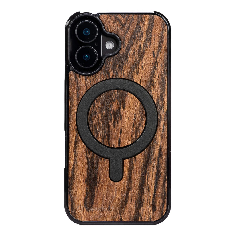 Apple iPhone 16 Bocote Bewood Wood Case with MagSafe