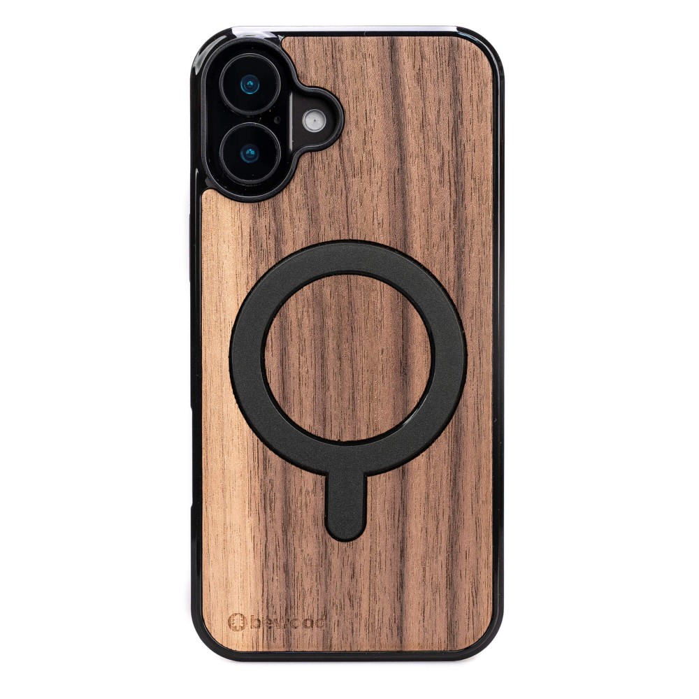 Apple iPhone 16 Plus American Walnut Bewood Wood Case with MagSafe