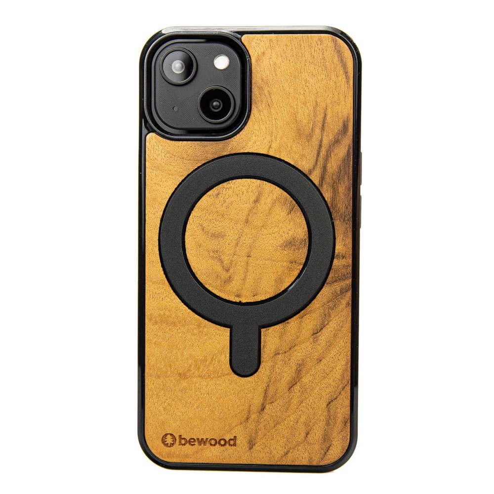 Apple iPhone 15 Imbuia Bewood Wood Case with MagSafe