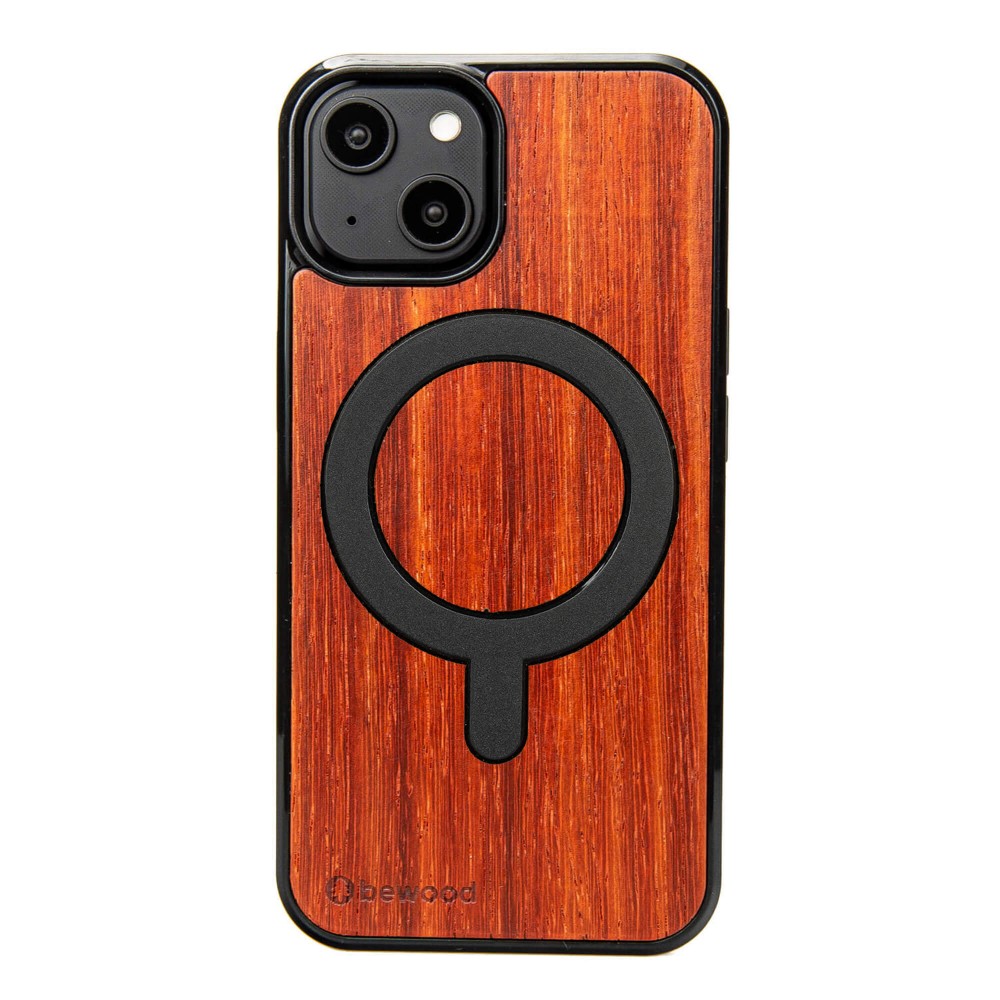 Apple iPhone 15 Padouk Bewood Wood Case with MagSafe