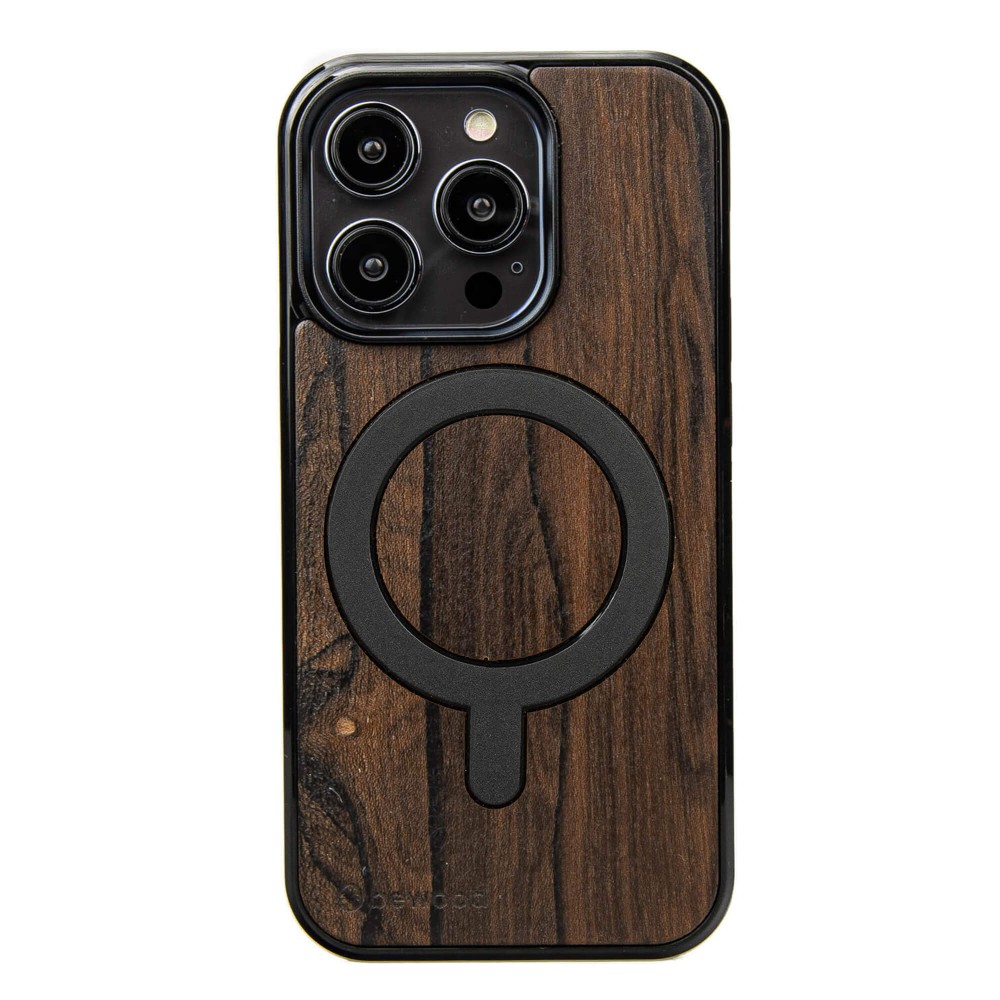 Apple iPhone 15 Pro Ziricote Bewood Wood Case with MagSafe