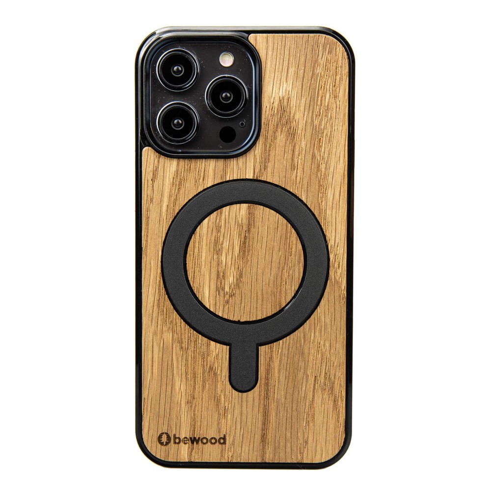 Drewniane Etui Bewood do iPhone 15 Pro Max DĄB z MagSafe