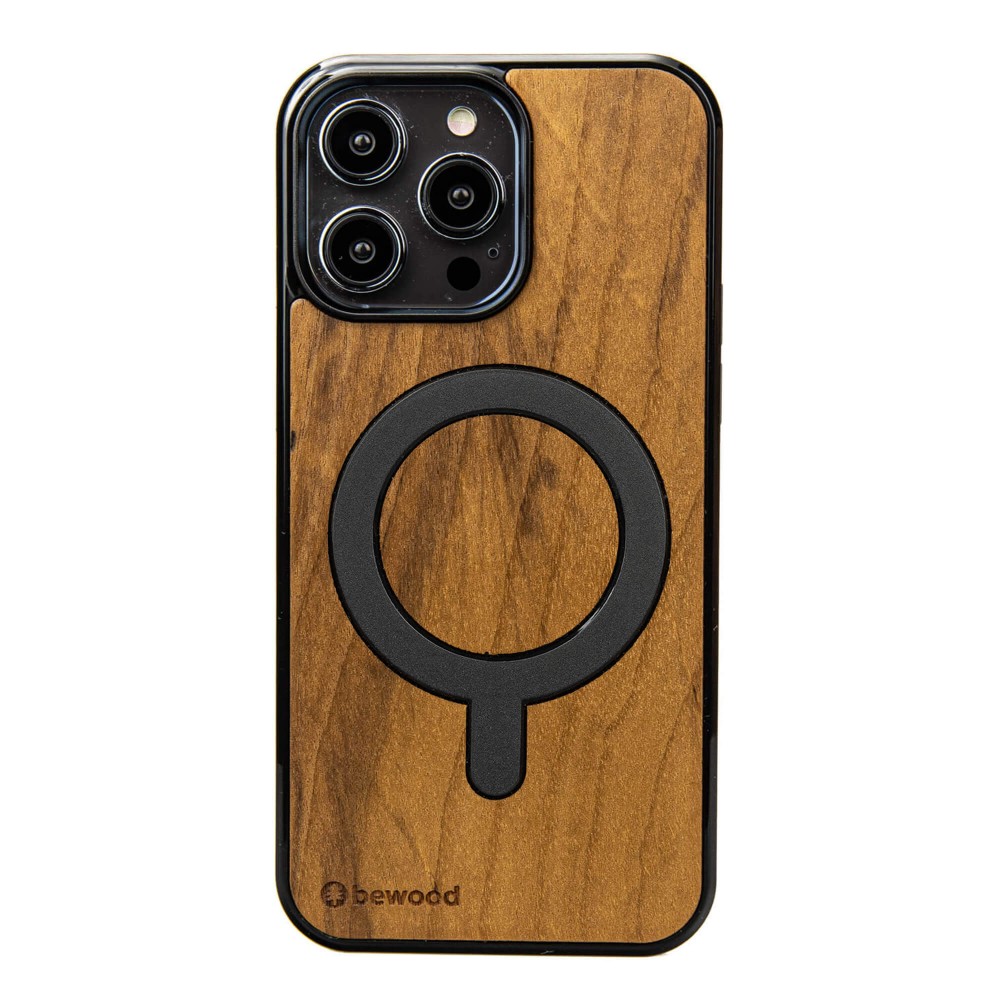 Apple iPhone 15 Pro Max Imbuia Bewood Wood Case with MagSafe