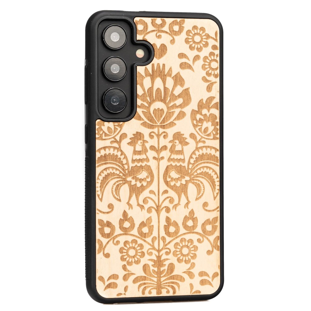 Samsung Galaxy S25 Polski Folk Anigre Bewood Wood Case (2)