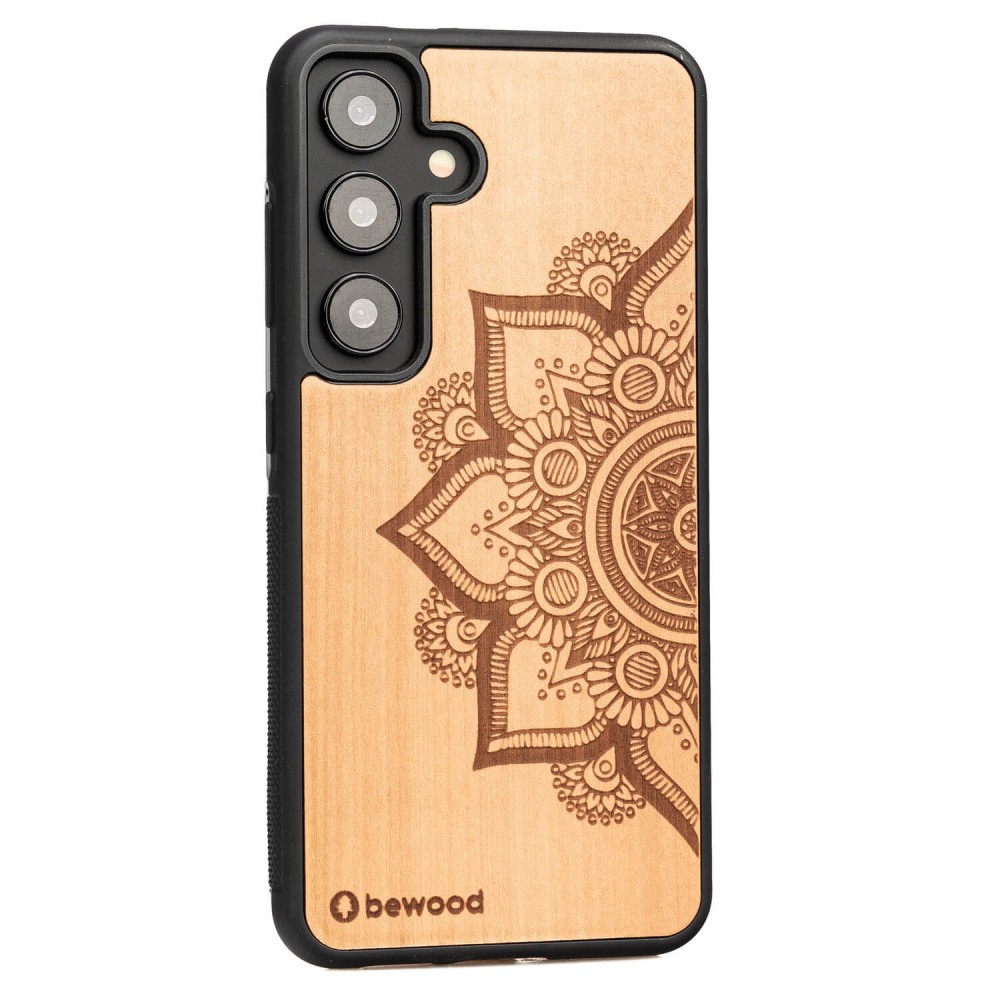 Samsung Galaxy S25 Mandala Apple Tree Bewood Wood Case (2)