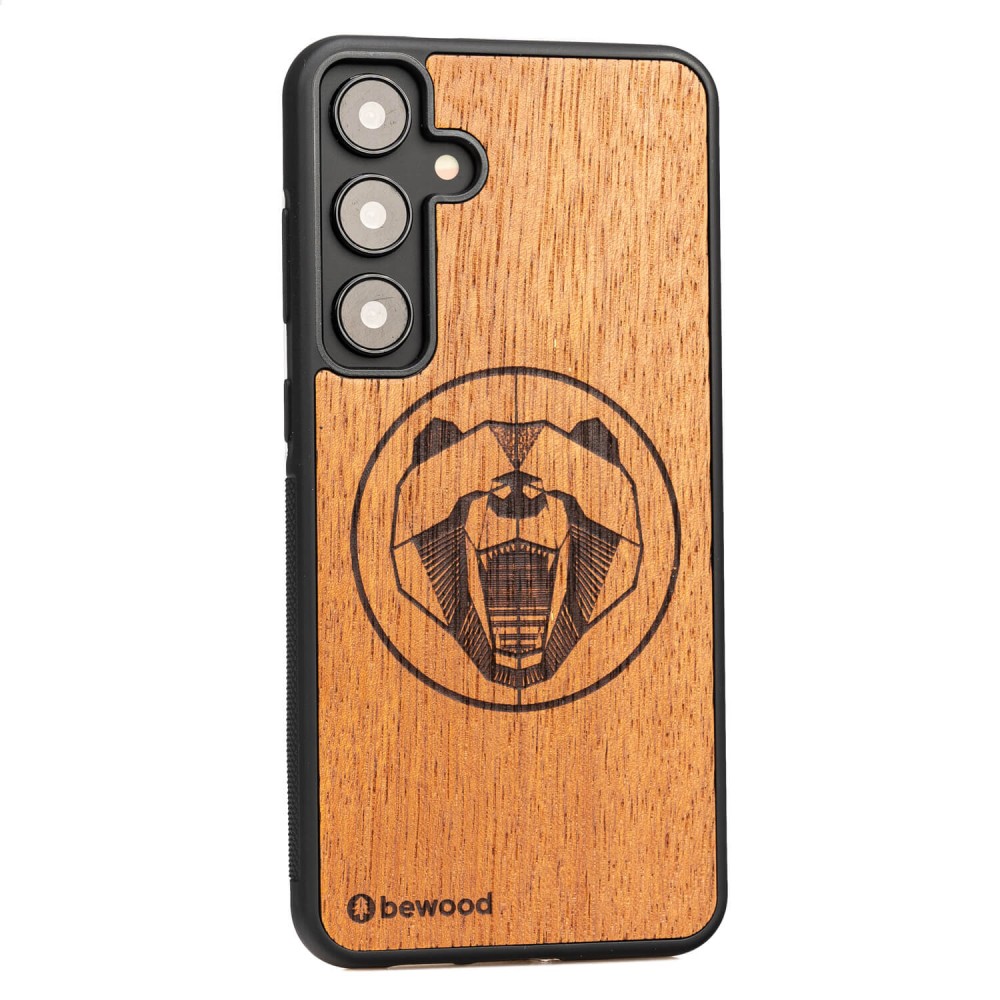 Samsung Galaxy S25 Plus Bear Merbau Bewood Wood Case (2)