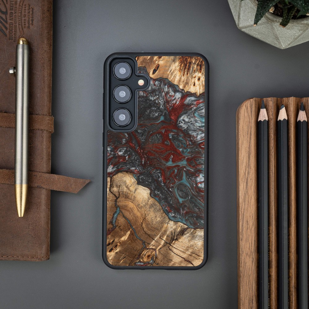 Etui Bewood Unique do Samsung Galaxy S25 Plus - Planets - Pluton (2)