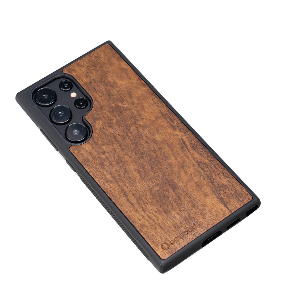 Drewniane Etui Bewood do Samsung Galaxy S25 Ultra IMBUIA (3)