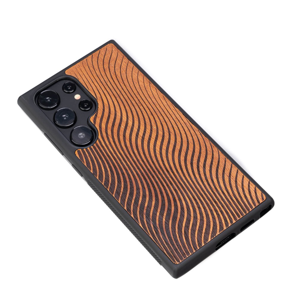 Drewniane Etui Bewood do Samsung Galaxy S25 Ultra FALE MERBAU (3)