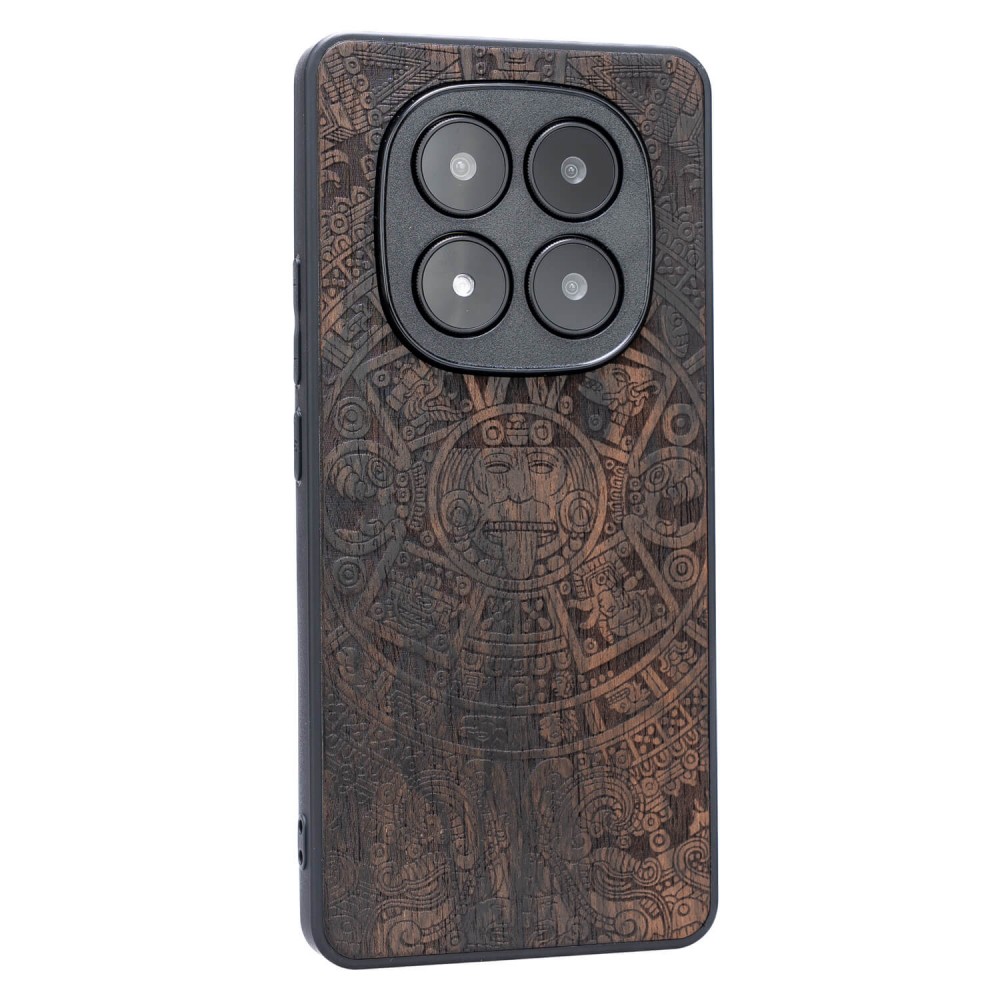 Xiaomi Redmi Note 14 Pro Plus 5G Aztec Calendar Ziricote Bewood Wood Case (2)
