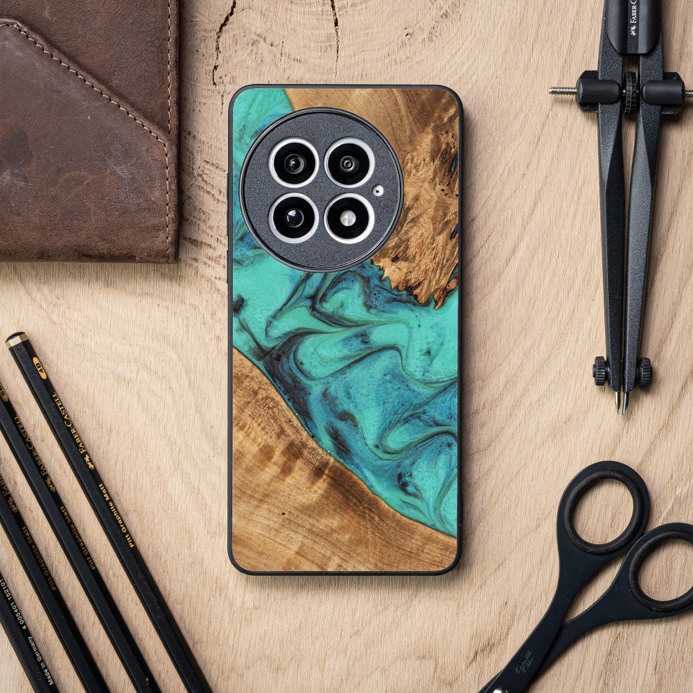 Etui Bewood Unique do OnePlus 13 - Turquoise (2)