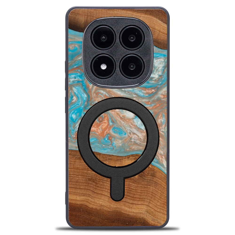 Bewood Resin Case for Xiaomi Redmi Note 14 Pro Plus 5G - Planets - Saturn with MagSafe (1)