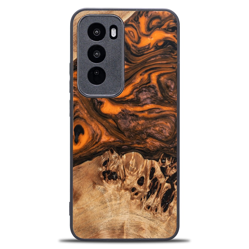 Bewood Resin Case for Oppo Reno 12 Pro 5G - Orange (1)