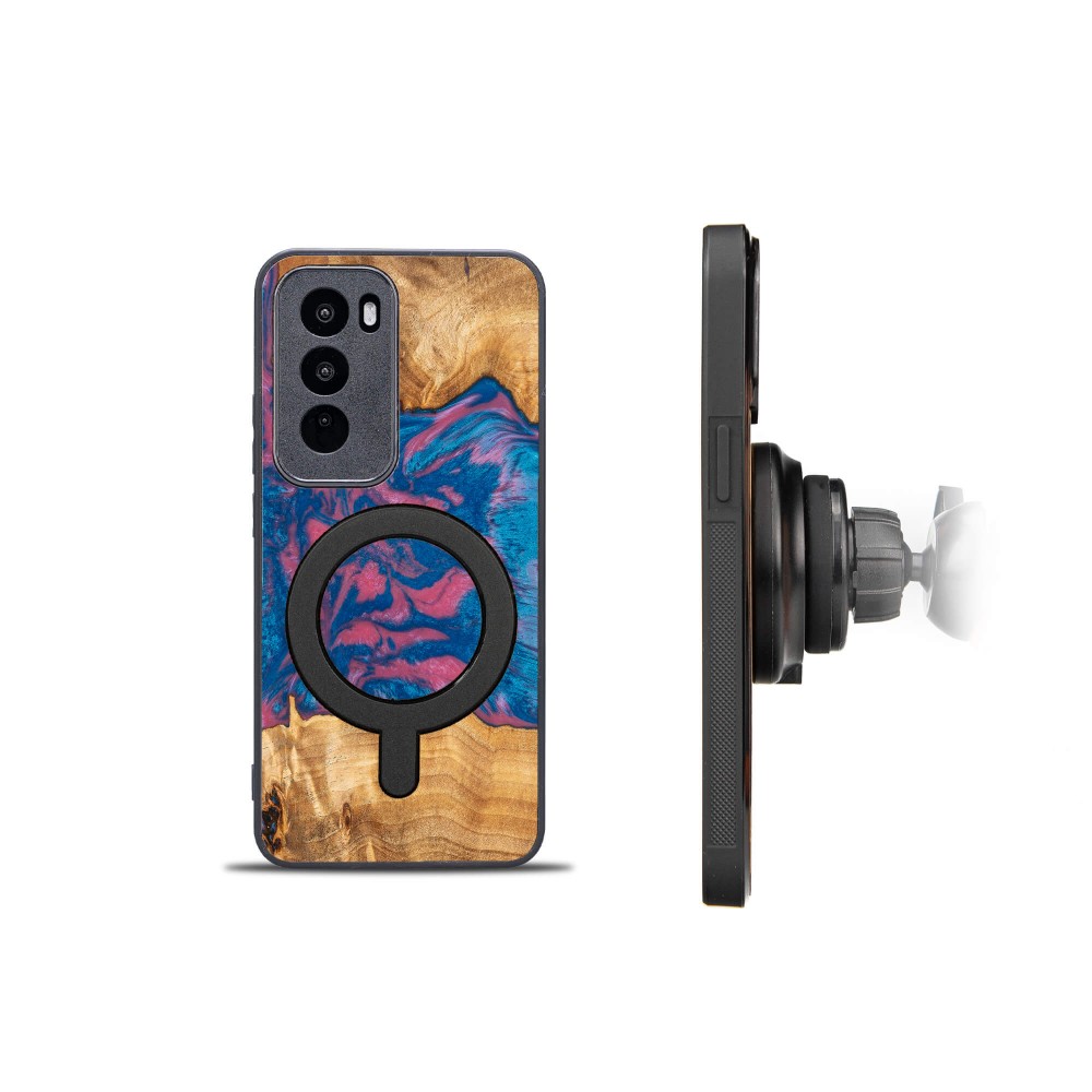 Bewood Resin Case for Oppo Reno 12 Pro 5G - Neons - Vegas with MagSafe (2)