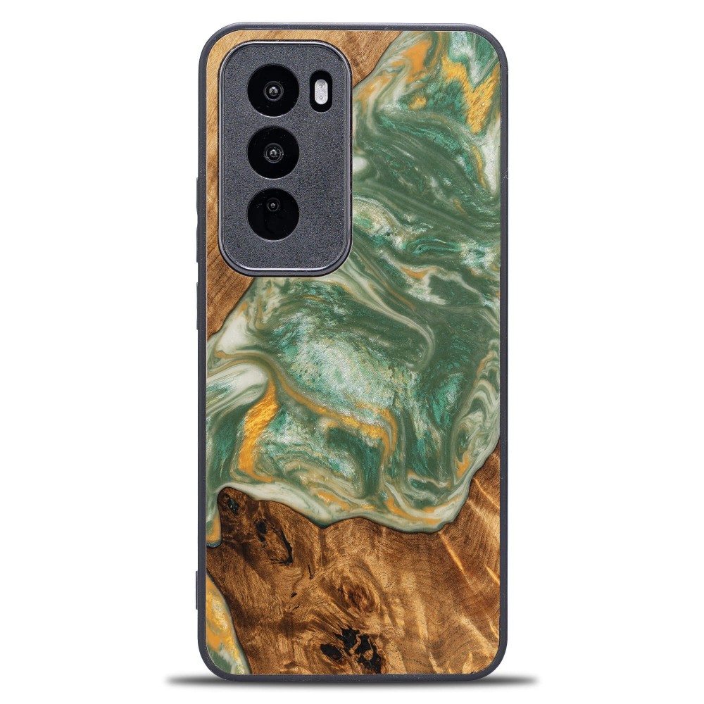 Bewood Resin Case for Oppo Reno 12 5G - 4 Elements - Water (1)