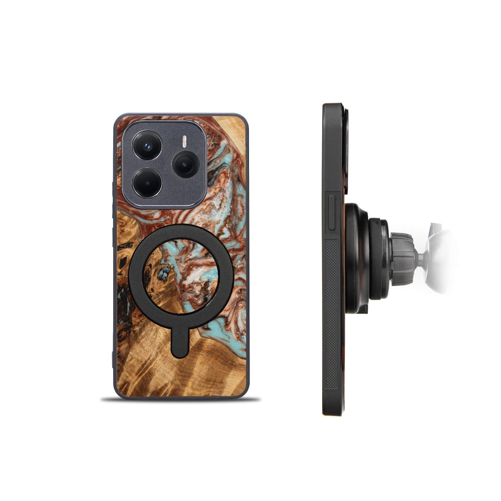 Bewood Resin Case for Xiaomi Redmi Note 14 5G - Planets - Jupiter with MagSafe (2)