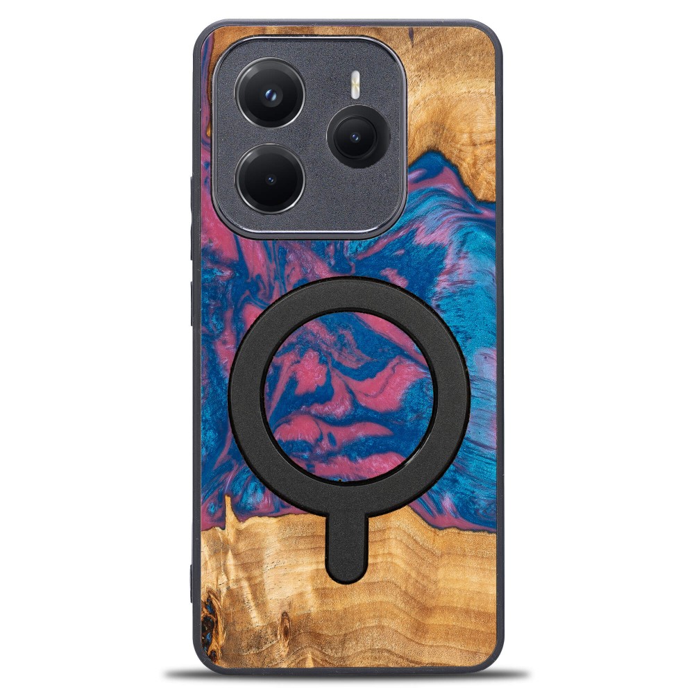 Bewood Resin Case for Xiaomi Redmi Note 14 5G - Neons - Vegas with MagSafe (1)