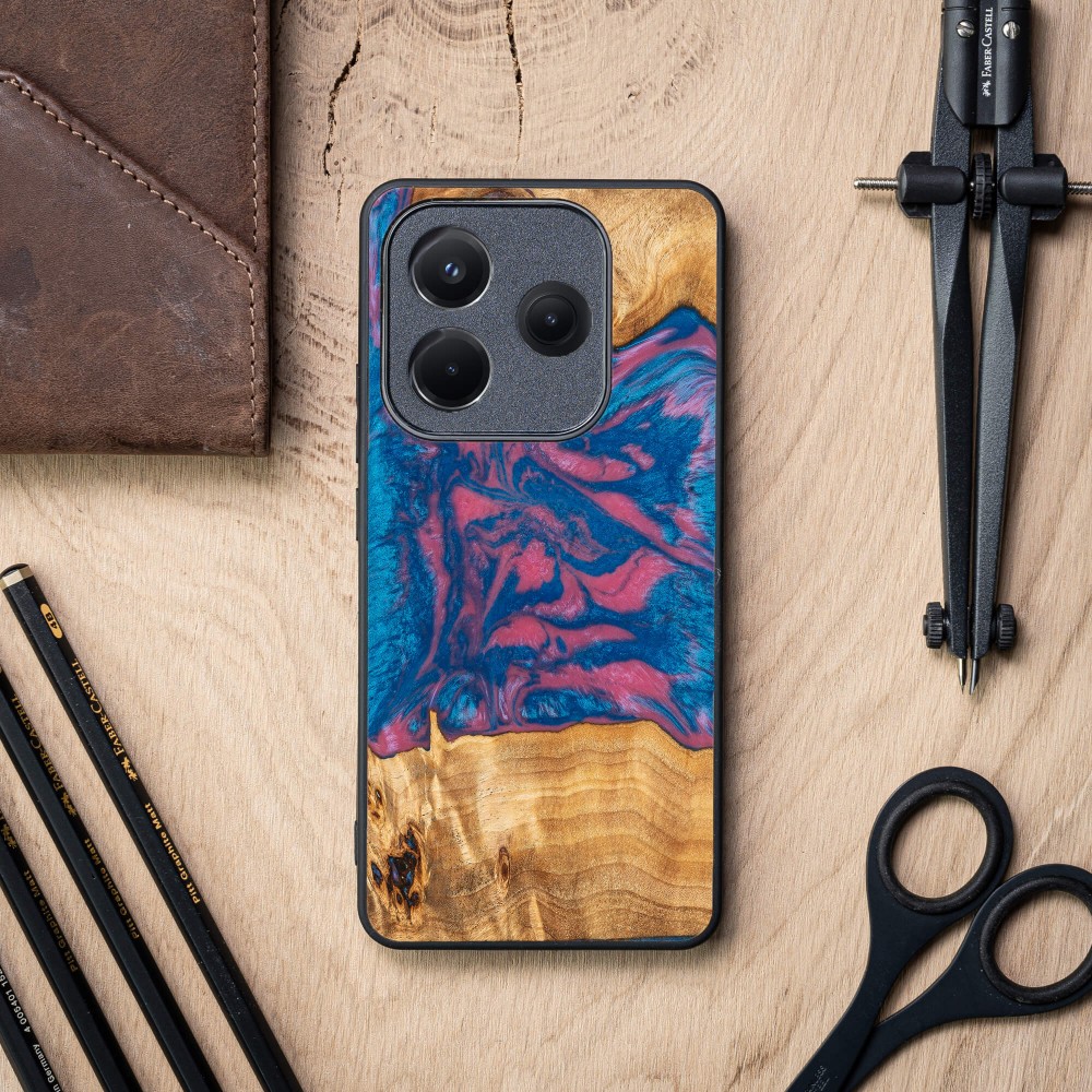 Bewood Resin Case for Xiaomi Redmi Note 14 5G - Neons - Vegas (2)