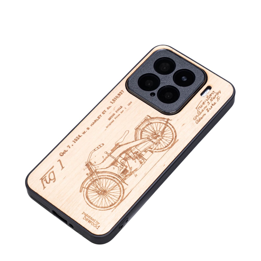 Drewniane Etui Bewood do Xiaomi 15  HARLEY PATENT ANIEGRE (3)