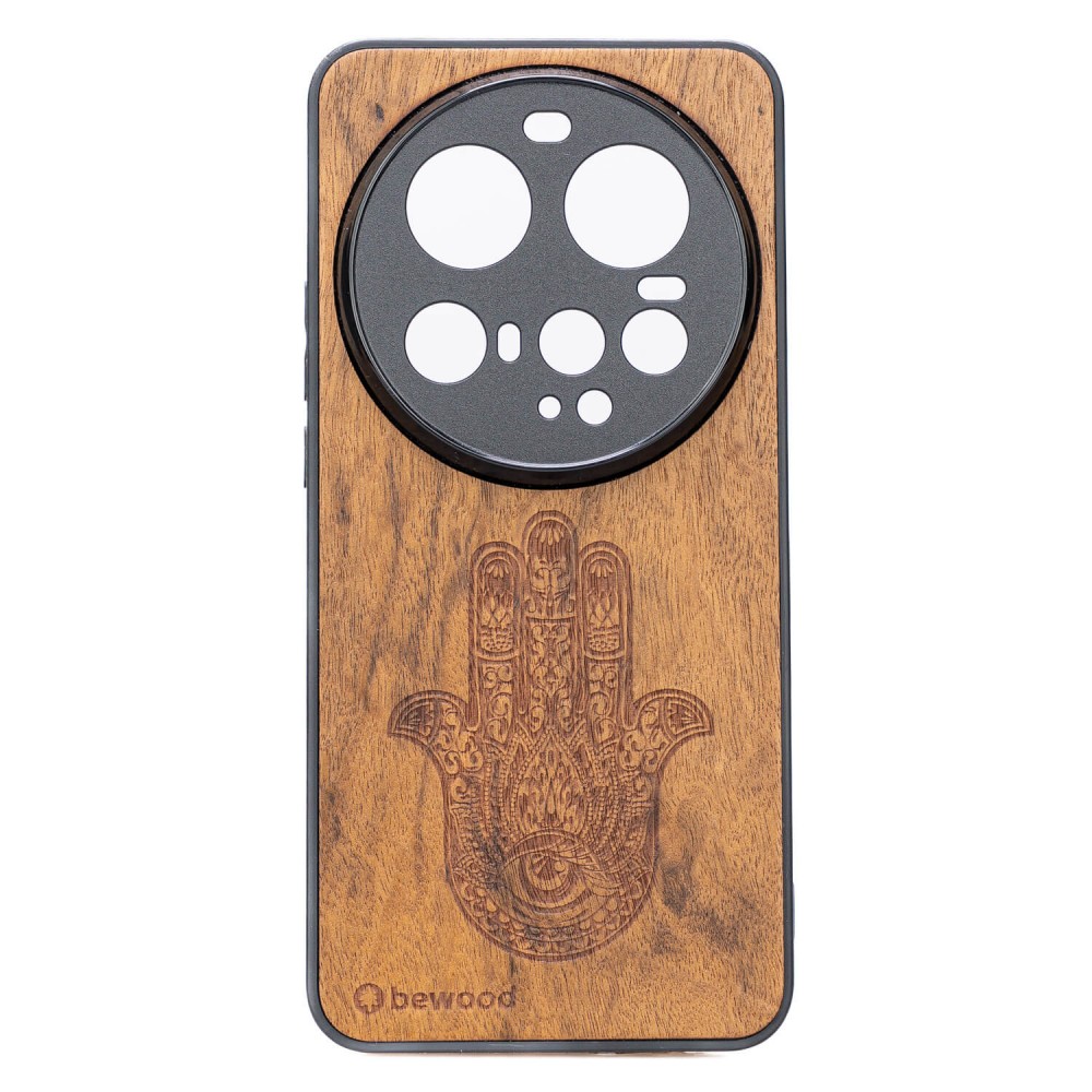 Drewniane Etui Bewood do Xiaomi 15 Ultra HAMSA IMBUIA (1)