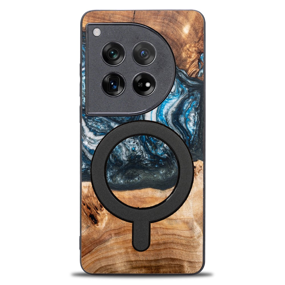 Etui Bewood Unique do OnePlus 12 - Planets - Ziemia z MagSafe (1)