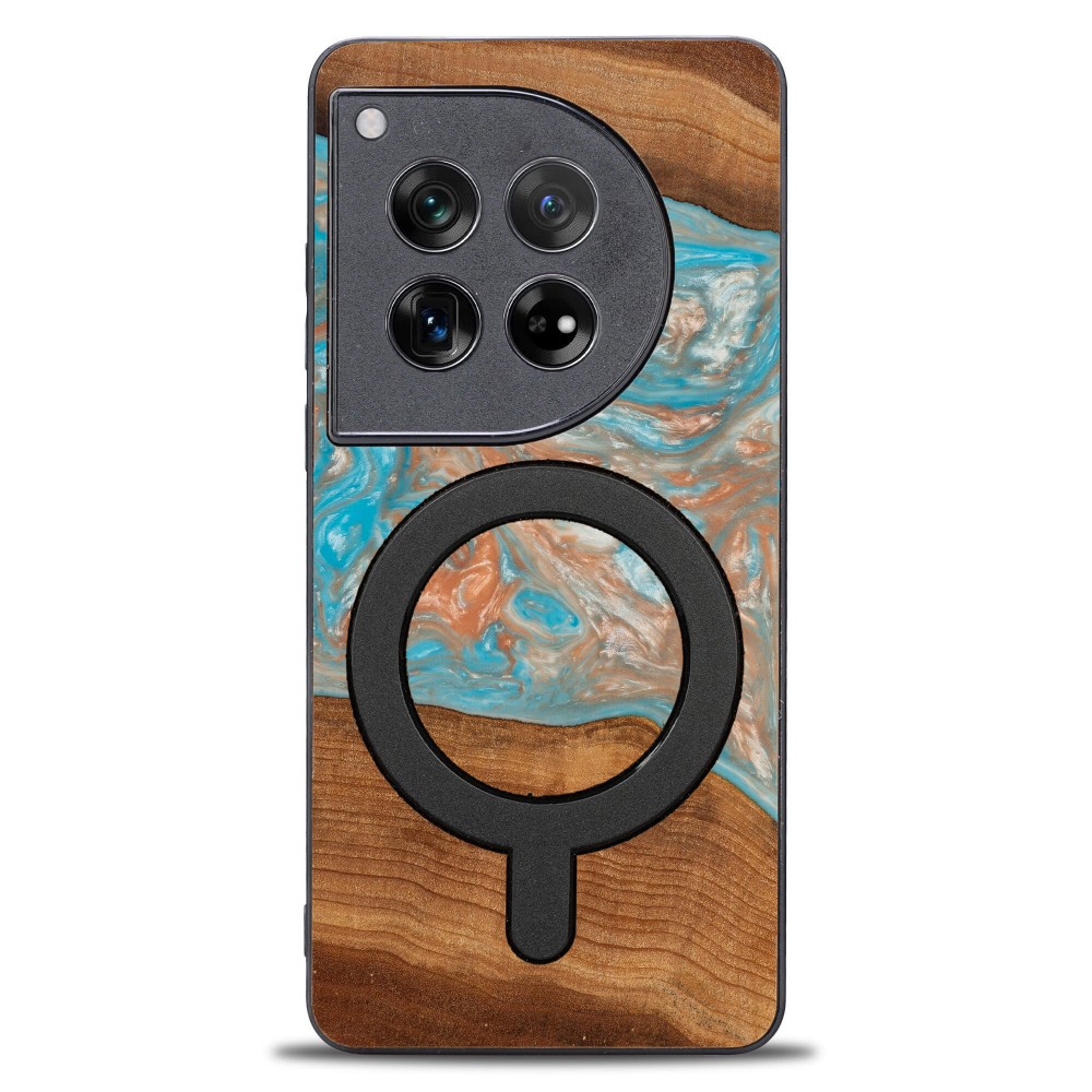 Etui Bewood Unique do OnePlus 12 - Planets - Saturn z MagSafe (1)