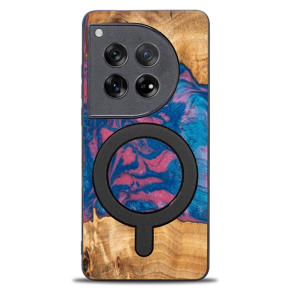 Bewood Resin Case for OnePlus 12 - Neons - Vegas with MagSafe (1)
