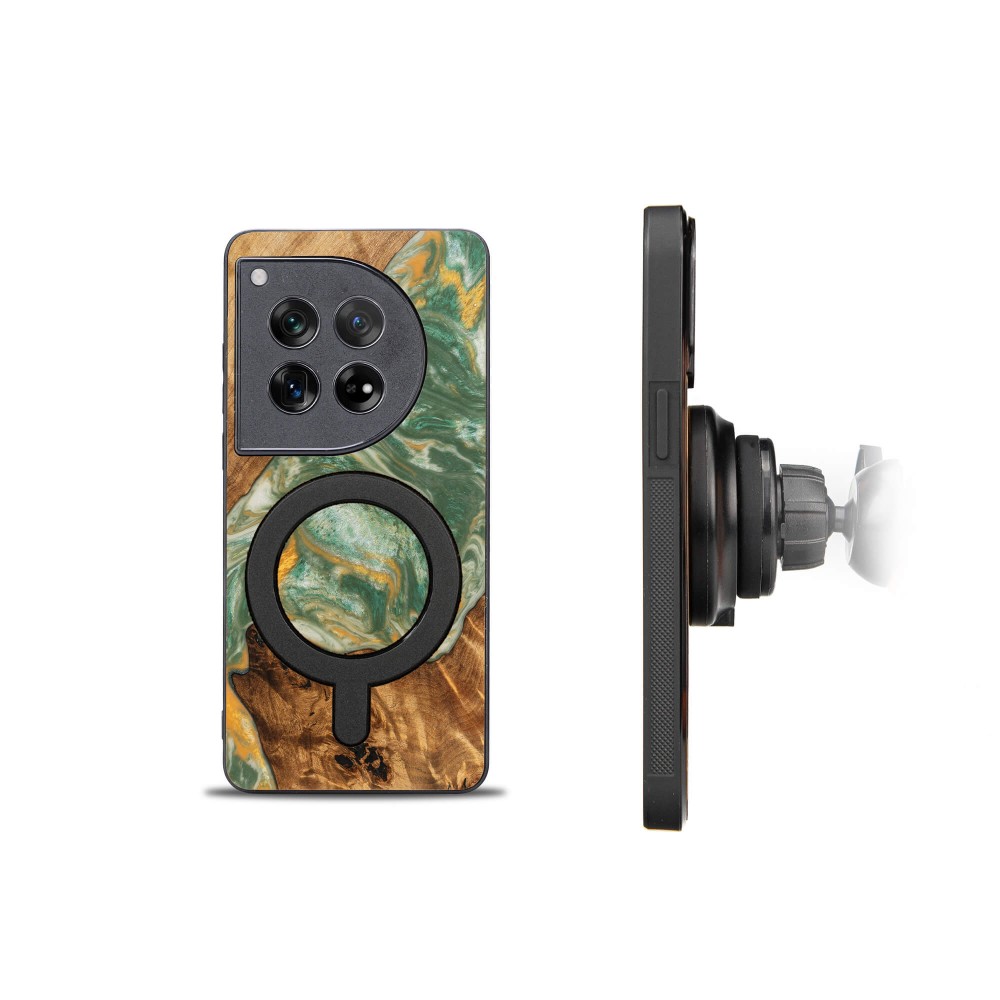 Bewood Resin Case for OnePlus 12 - 4 Elements - Water with MagSafe (2)