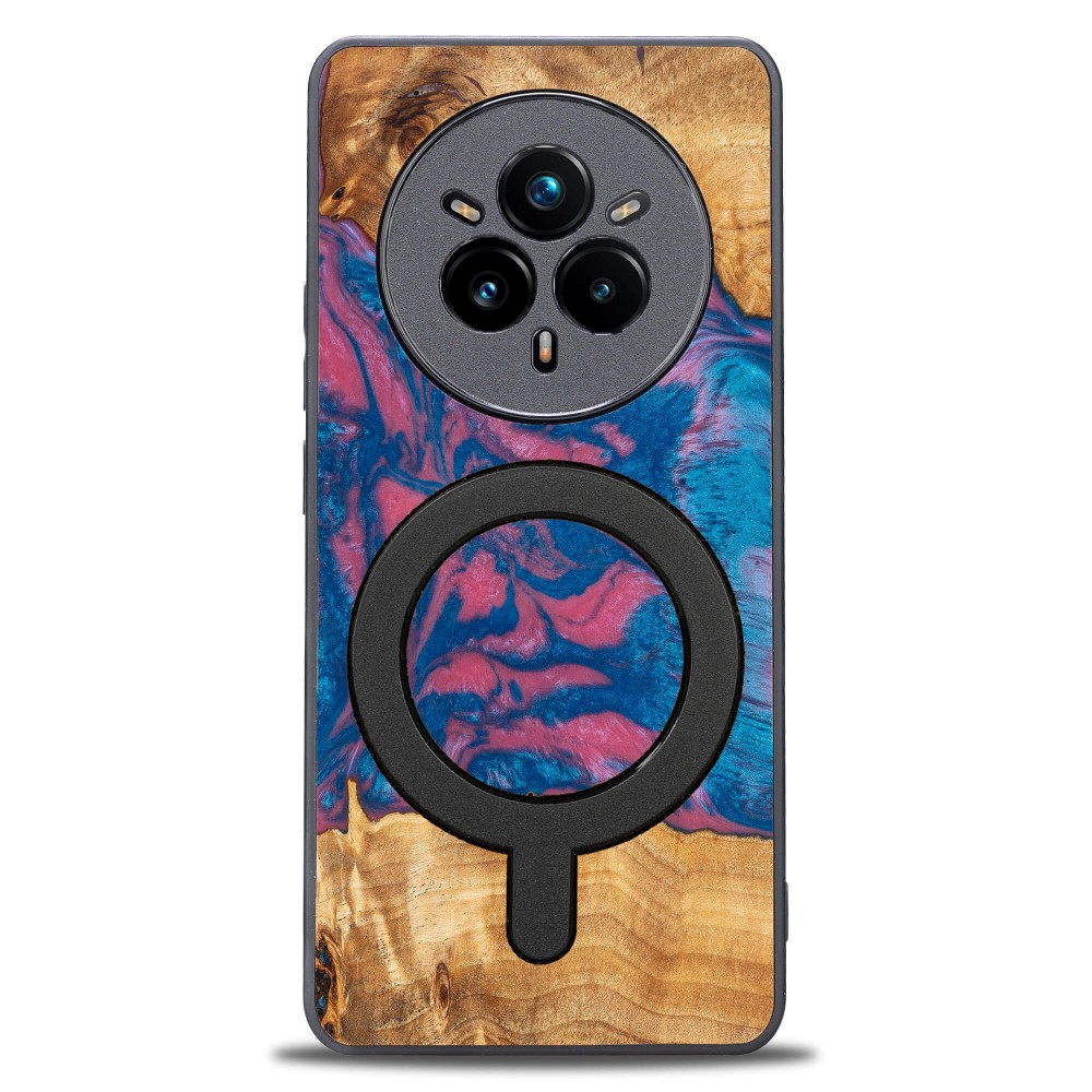Bewood Resin Case for Realme 14 Pro 5G - Neons - Vegas with MagSafe (1)