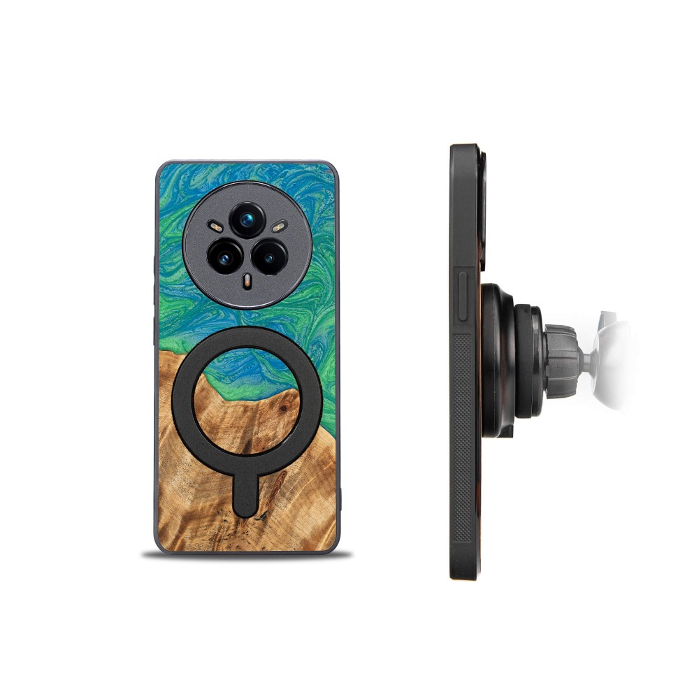 Bewood Resin Case for Realme 14 Pro 5G - Neons - Tokyo with MagSafe (2)