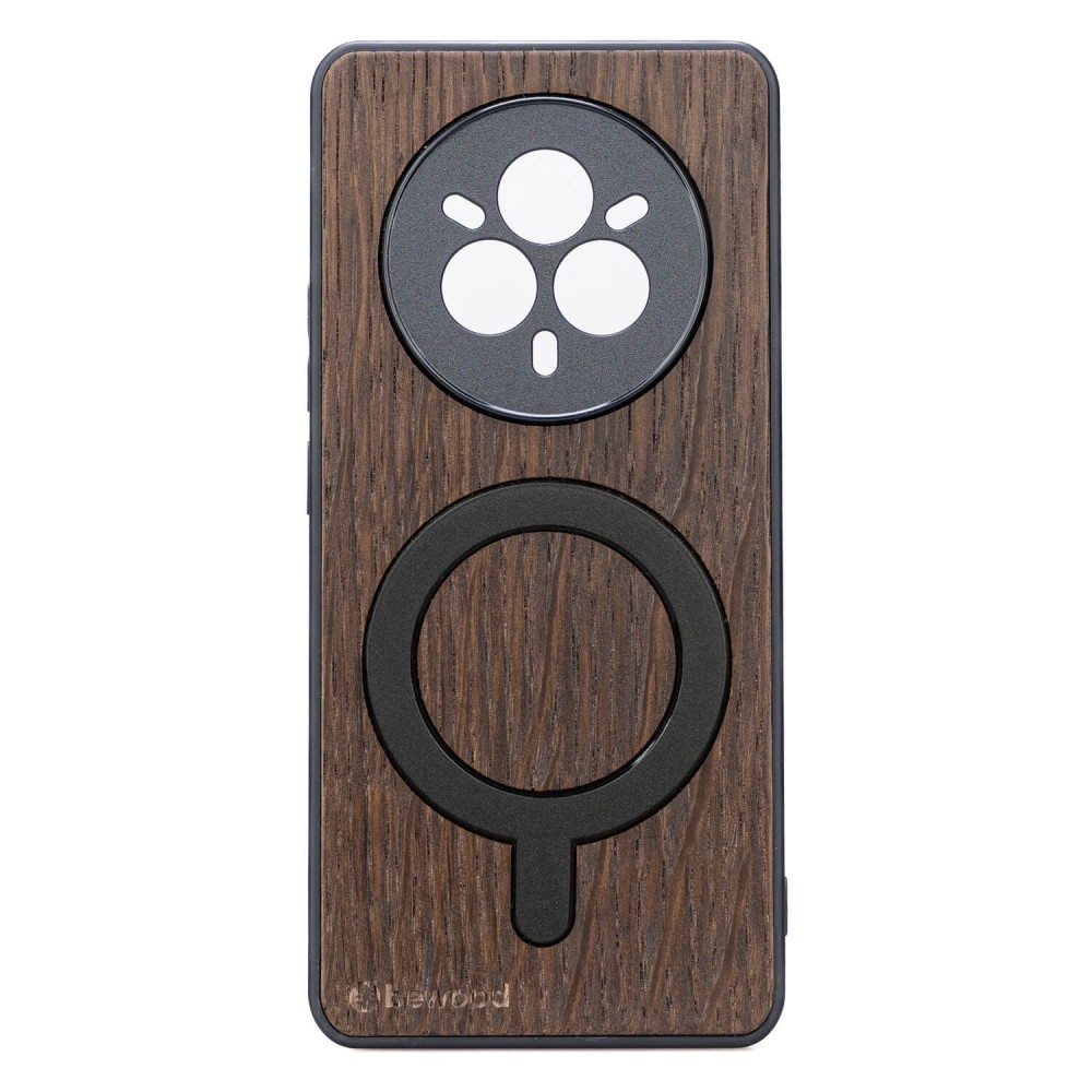 Drewniane Etui Bewood do Realme 14 Pro Plus 5G DĄB WĘDZONY z MagSafe (1)