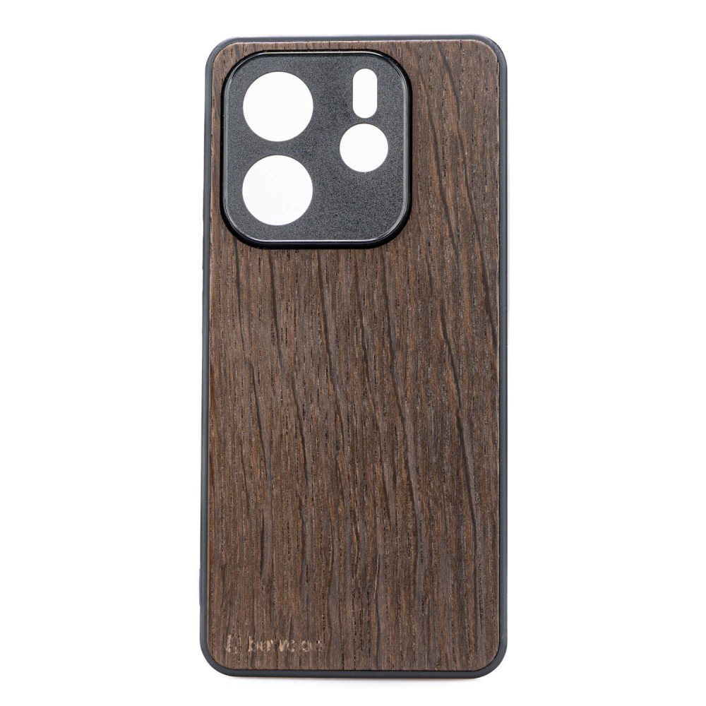 Drewniane Etui Bewood do Xiaomi Redmi Note 14 5G DĄB WĘDZONY (1)
