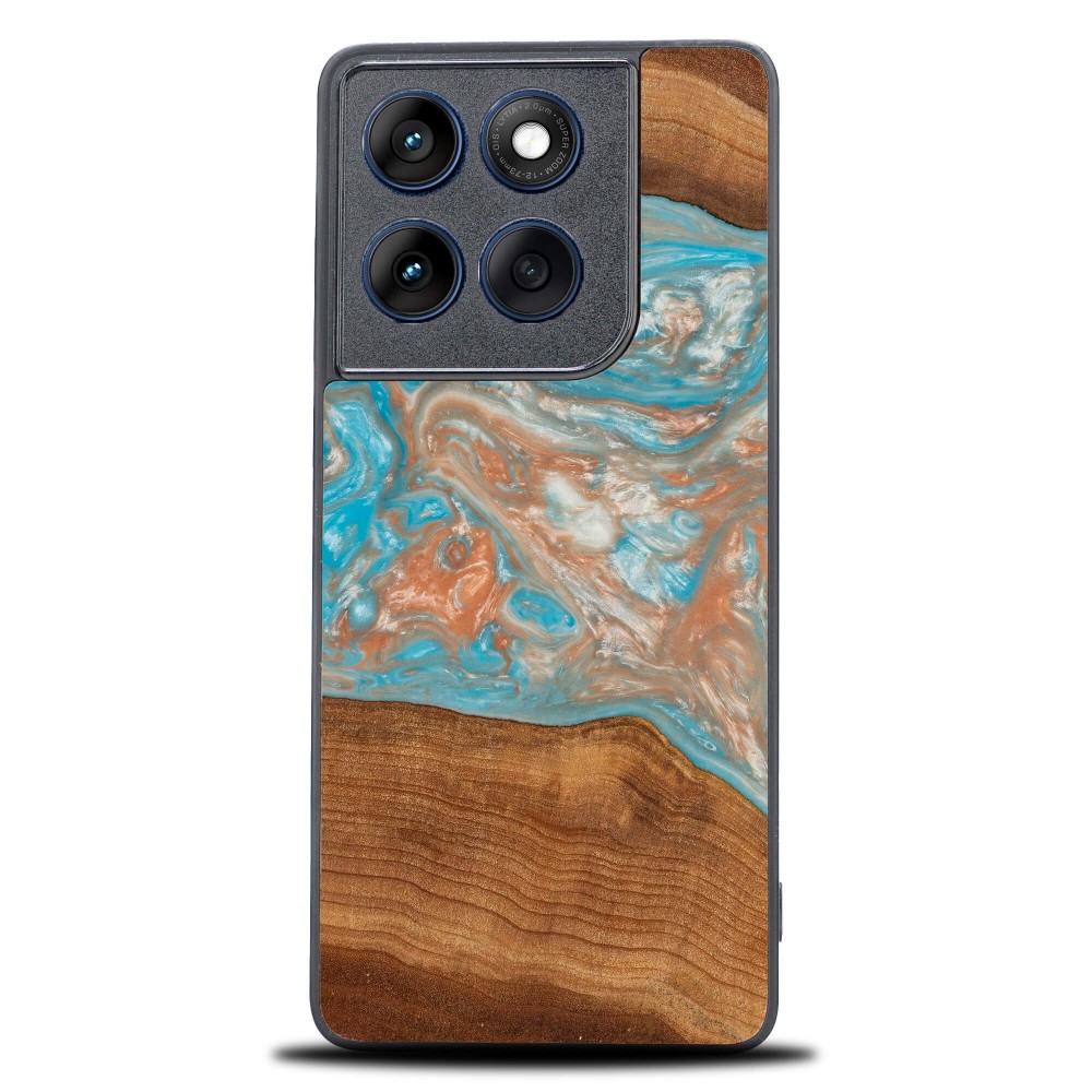 Bewood Resin Case for Motorola Edge 60 / 60 Fusion - Planets - Saturn (1)