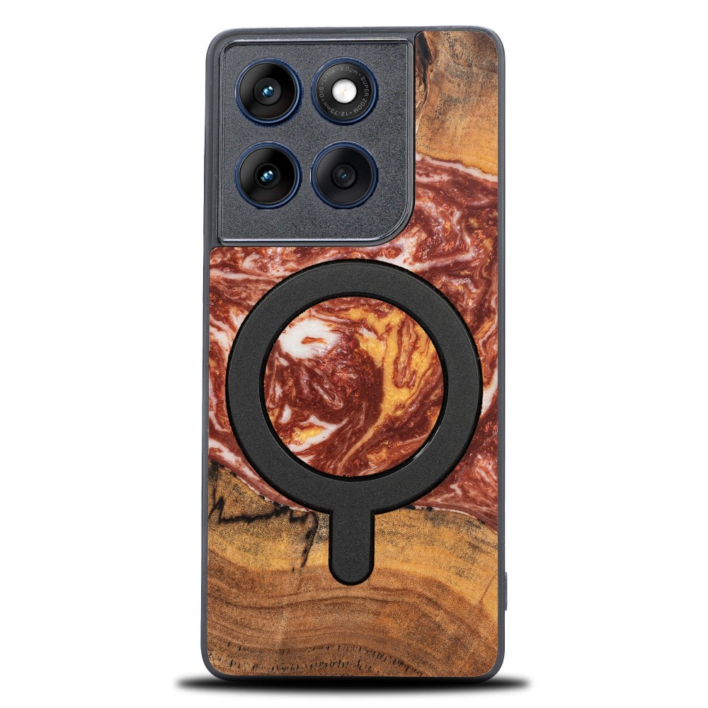 Bewood Resin Case for Motorola Edge 60 / 60 Fusion - Planets - Mars with MagSafe (1)