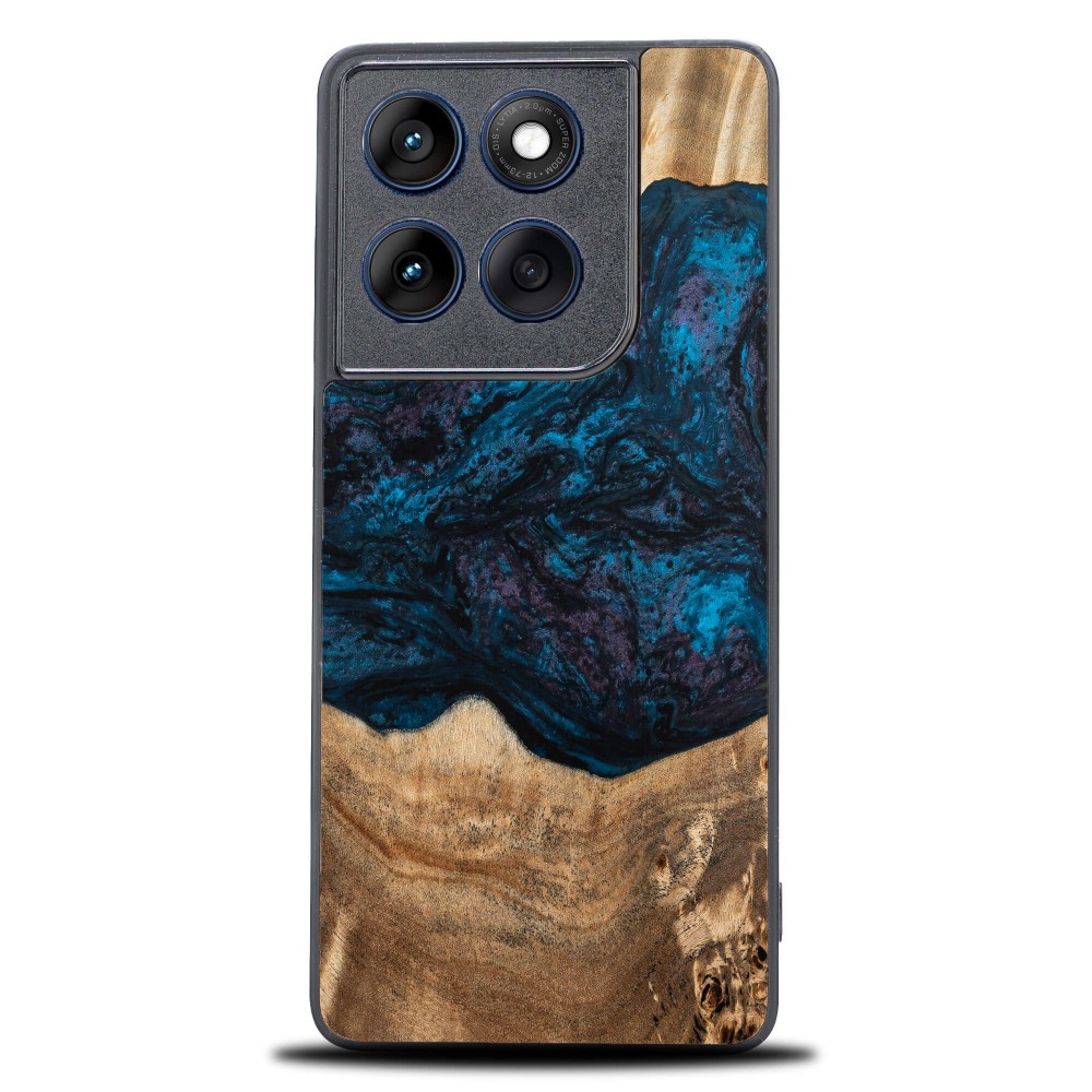 Bewood Resin Case for Motorola Edge 60 Pro 5G - Planets - Neptune (1)