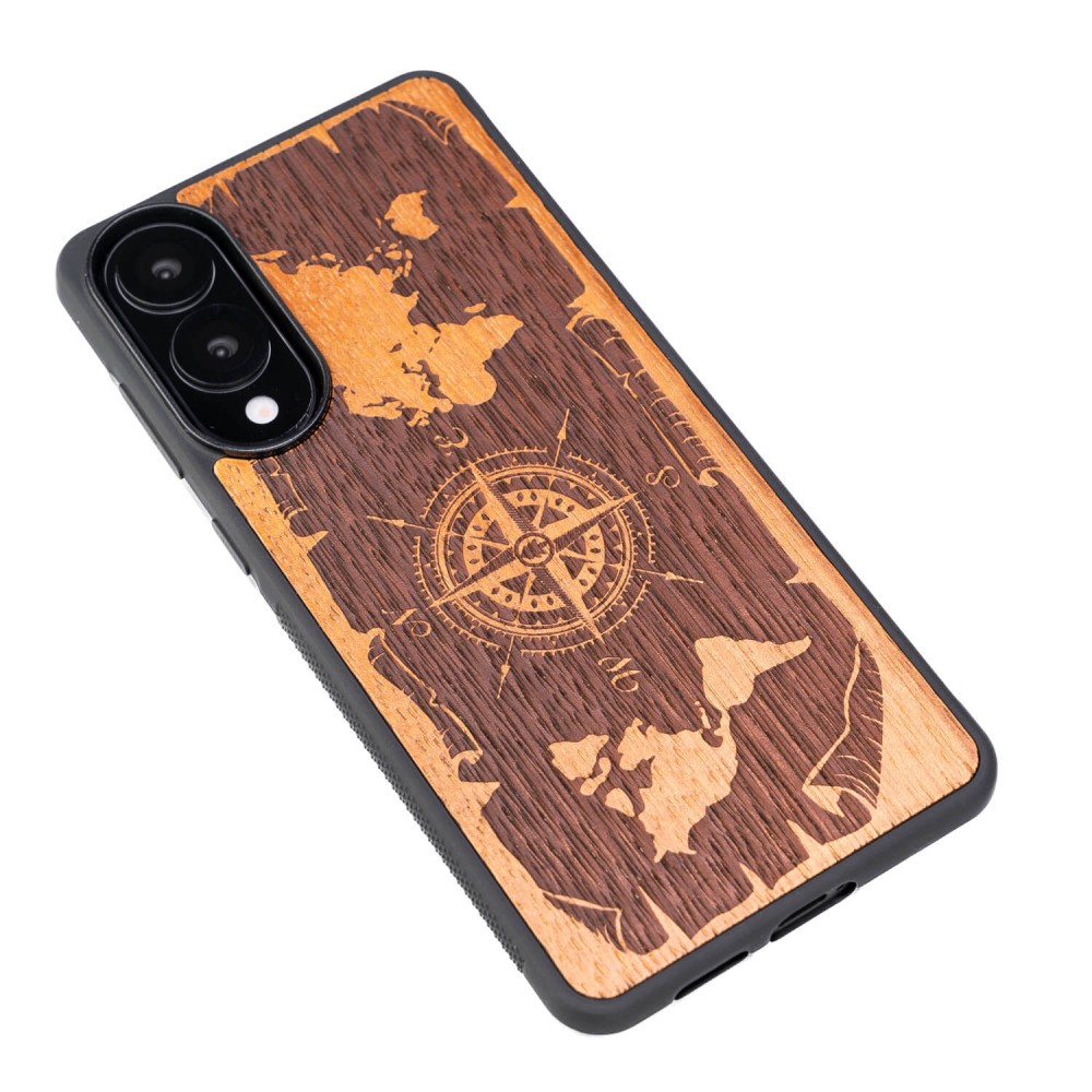 Samsung Galaxy S25 Edge Compass Merbau Bewood Wood Case (2)