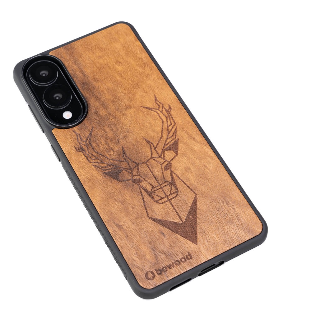 Drewniane Etui Bewood do Samsung Galaxy S25 Edge JELEŃ IMBUIA (3)