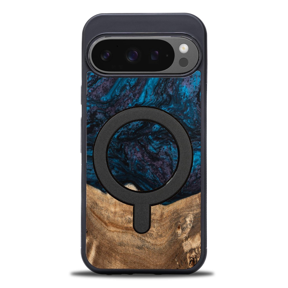 Bewood Resin Case for Google Pixel 10 / 10 Pro - Planets - Neptune with MagSafe (1)