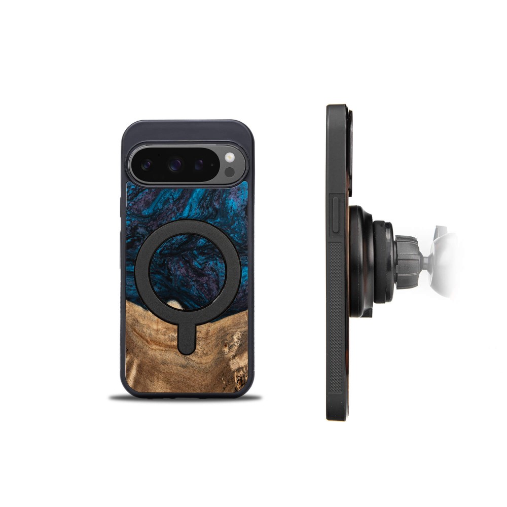 Bewood Resin Case for Google Pixel 10 / 10 Pro - Planets - Neptune with MagSafe (2)