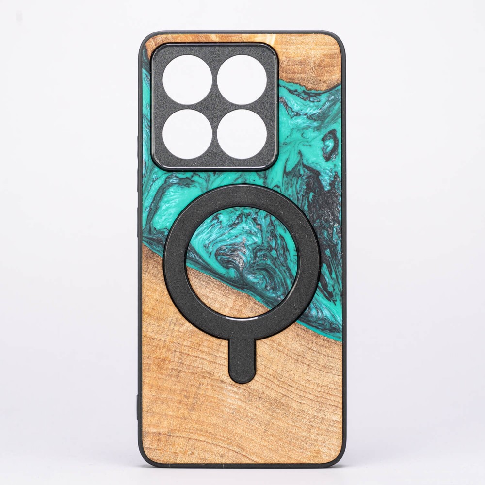 Etui Xiaomi 14T Unique - Turquoise MAGSAFE  - Outlet - Ready 1254 (1)