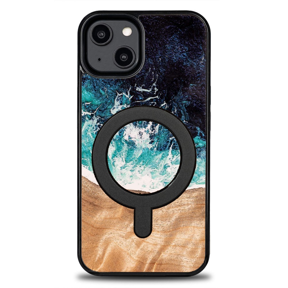 Etui Bewood Unique do iPhone 15 - Dream Island z MagSafe (7)