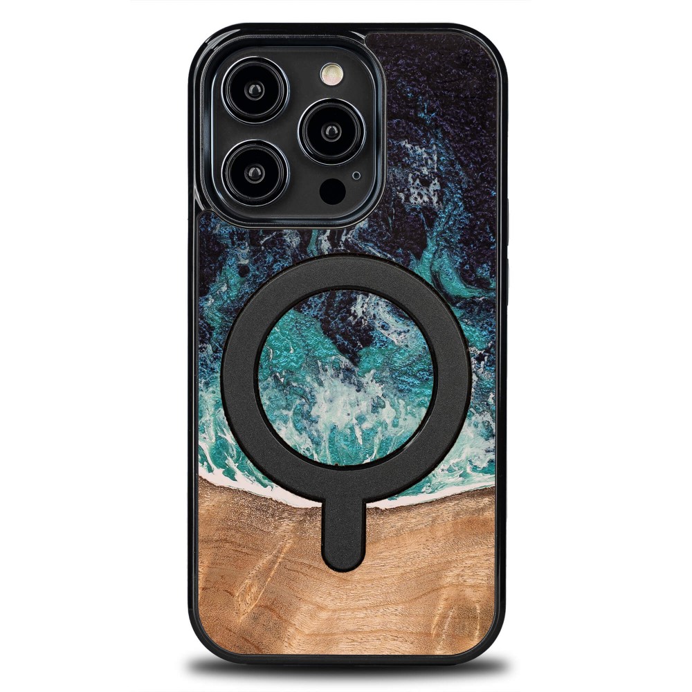 Etui Bewood Unique do iPhone 14 Pro - Dream Island z MagSafe (1)